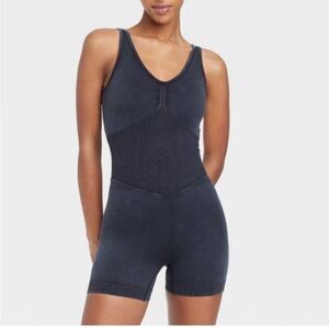 JoyLab Dark Gray bodysuit Large nwt